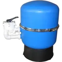 Oku Obermaier Zweiteiliger Filterbehälter Hawaii Glasfaser Ø 400 mm für Pool Sandfilteranlagen