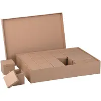 Rayher Hobby Materialen Adventskalender aus Pappmaché 26 x 38 cm