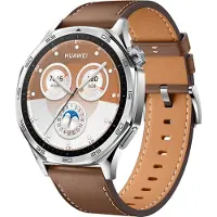 Huawei Watch GT 5 Smartwatch, GPS Fitnessuhr, 46 mm, Braun