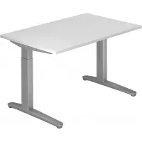 Hjh OFFICE PRO XTRA XB 12 SS - Weiß 120 x 80 höhenverstellbar