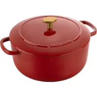 Ballarini Bellamonte Cocotte, 22 Cm Rot Rund Gusseisen