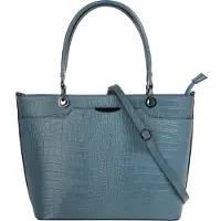 Cluty Henkeltasche echt Leder, Made in Italy
