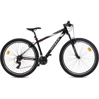 Nogan Gravel PRO Mountainbike 29 Zoll Small Jet Black - StVZO Beleuchtung