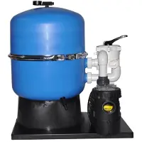 Oku Obermaier Sandfilteranlage OKU Hawaii Ø 500 mm mit Speck BADU ECO TOUCH PRO II