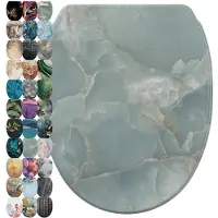 Sanilo WC-Sitz mit Absenkautomatik und Schnellverschluss Marmor Italia, Toilettendeckel direkt vom Hersteller, Klodeckel, Klobrille, WC Deckel
