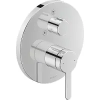 Duravit Fertigmontageset C.1 UP-Brause-Einhebelmischer, m Umstellvent., rd, chrom
