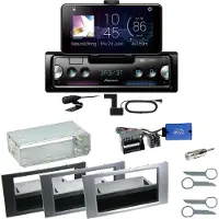 Pioneer SPH-20DAB DAB+ FLAC USB MP3 Einbauset für Ford Kuga Fusion Galaxy S-Max