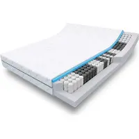 Sleezzze 7 Zonen Taschenfederkernmatratze Sleezzz Smart 140 x 200 cm, Höhe 21 cm, Härtegrad H2/H3