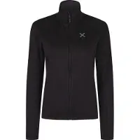 Montura Fadis Grid Maglia Woman - Stretch-Thermofleece für Damen, Farbe:90-BLACK, Größe:XS