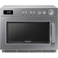 Saro SAMSUNG Mikrowelle MJ2691 mit 1800W und 26 Liter aus Edelstahl und Keramik