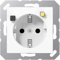 JUNG FI-SCHUKO-Steckdose aws A 5520.30 WW A5520.30WW