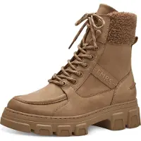 Tamaris Damen Babymützen 1-26274-41 310 Farbe: Beige Größe: 38