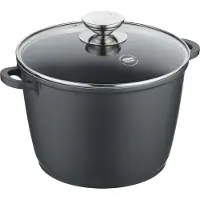 Berndes Gemüsetopf mit Glasdeckel 24 oder 28 cm, Aluguss, schwarz - Vario Click (neue Version)
