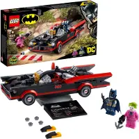 LEGO 76188 DC Batman Batmobile aus dem TV-Klassiker „Batman“ Spielzeugauto mit Joker Minifigur, Set für Jungen und Mädchen ab 7 Jahre