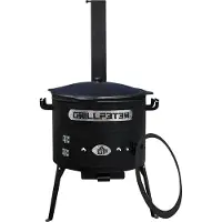 Grillpeter Utschak Asamat mit Kazan aus Gusseisen 12L
