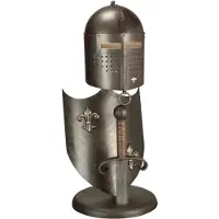 Elstead Lighting Elstead Crusader LED Tischleuchte GX53 Brünierte Bronze, UK