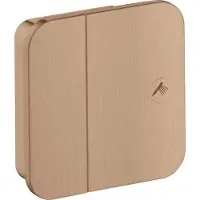 Hansgrohe Abstellventil AXOR ONE DN 15, Unterputz brushed red gold brushed red gold