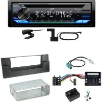 JVC KD-DB922BT Bluetooth Digitalradio Einbauset für BMW 5er E39 ab 10/2000