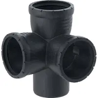 Geberit GE Silent-Pro Eckabzweig 87,5Gr d90/90/90