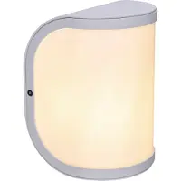Globo Lighting Außenleuchte Aluminium weiß, 1x E27