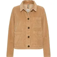 Camel active 344220-6F85 - Damen Baumwolljacke, Größe:38, Farbe:caramell