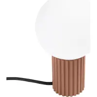 Sollux Tischlampe HALO mokka 1xG9 8W Aluminium/Glas 19x12x12cm