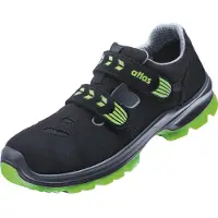 Atlas Sicherheitssandale SL 26 S1 ESD SRC DGUV W10 Gr. 39 schwarz/neon-grün