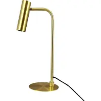 Dyberg Larsen Skagerrak Tischleuchte, messing, Höhe 50 cm - , Skagerrak, Gold / Messing, für Wohnzimmer, Metall, Modern