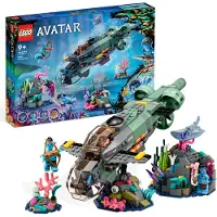 LEGO 75577 Avatar Mako U-Boot Spielzeug zum Bauen The Way of Water Set mit fremdartigem Fisch & Stachelrochen Figuren, Geschenk für Kinder ab 9 Jahren
