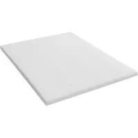 Vente-unique Matratzenauflage 160 x 200 cm Schaumstoff mit abnehmbarem Bambusbezug gr.5cm - KORAGA von YSMÉE