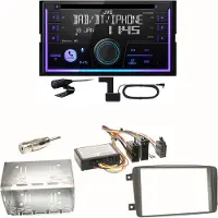 JVC KW-DB95BT Bluetooth DAB Einbauset für Mercedes C-Klasse W203 CLK W208 W209