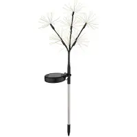 Globo Lighting LED Solarleuchte, Feuerwerk-Optik, Erdspieß, H 96 cm