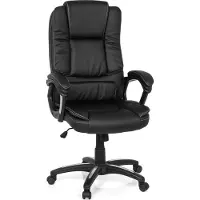 MyBuero RELAX CL120 - Home Office Bürostuhl Schwarz Buerostuhl24 Kunstleder