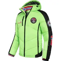 Nebulus Skijacke FORCE Herren, Outdoorjacken , Funktionsjacke , P4966 - Herren, schwarz-lime, M