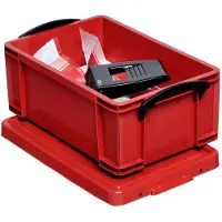 Really Useful Aufbewahrungsbox 9.0 l - 39.5 x 25.5 15.5 cm rot