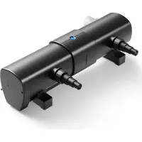 SunSun CUV-2110 Teichklärer 8000 l/h / 110 W UVC für Teichgrößen bis 120.000 Liter, Vorklärgerät für Teichfilter & Teichpumpe, Wasserklärer mit UV-Lampe, Lichtfilter zur Algenbekämpfung