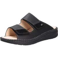 Finn Comfort Psara (schwarz) - Herrenschuhe Sandale / Pantolette, Schwarz