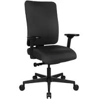 Topstar Bürostuhl Sitness Open X (P) Deluxe, OX600TW2 T22 Stoff anthrazit, Gestell schwarz