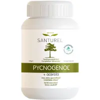 Santurel Pycnogenol + Acerola – Hochdosiert 100mg | Durchblutung & Blutkreislauf 120 St Kapseln