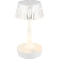 Globo Tischlampe kabellos mit Akku Touch Dimmer Kristall Tischleuchte Dimmbar 28079W