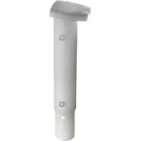 Magni Alberts 653903 Bodenhülse für Wäschepfähle Kunststoff, weiss