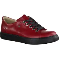 Finn Comfort Komfort Schnürschuhe Damen 31343239303939 Rot 40 EU
