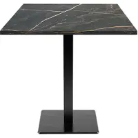Restootab Tisch 70 x 70 cm – Modell Milan Samas Marmor