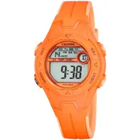 Calypso K5849/4 Uhr Junge Kinderuhr Kautschuk Datum Alarm orange