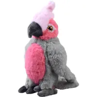 Beppe Maskottchen Plüschpapagei Rosa Kakadu 22cm 13841