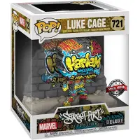 Funko POP! Deluxe Exclusive Marvel-luke Cage Graffiti (52711) Figur