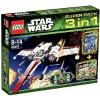 LEGO 66456 Star Wars Top Pack 3In1 75002 At-Rt + 75004 Z-95 + 75012 Barc-Speeder