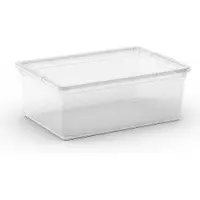 Proregal SuperSparSet 20x Mehrzweck Aufbewahrungsbehälter HIPPO mit Deckel | HxBxT 15x37x26cm | 11 Liter | Transparent | Behälter, Box, Aufbewahrungsbehälter, Aufbewahrungsbox