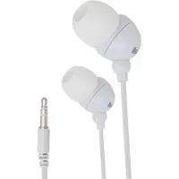 HomeShopXL In-Ear-Kopfhörer – 3,5-mm-Klinkenstecker – Neodym-Magnet für tiefe Bässe – Ergonomisches Design – 1,2 m Kabel – Weiß [52020]
