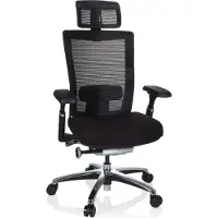Hjh OFFICE NOVA PRO I - High End Bürostuhl Schwarz